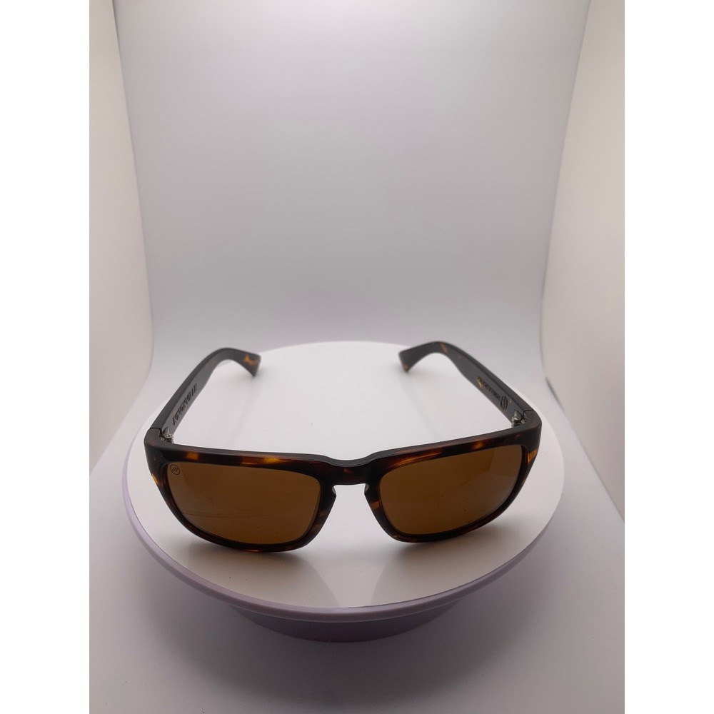Electric Knoxville Sunglasses Tortoise Shell Square Frame Brown Lens -Read
